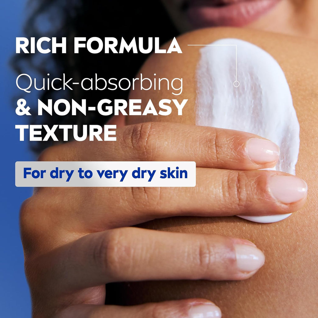 Essentially Enriched Body Lotion for Very Dry Skin with Hyaluronic Acid,Almond Oil and Deep Nourishing Serum,72-Hour Body Moisturizer,16.9 Fl Oz Pump Bottle,(Pack of 4)