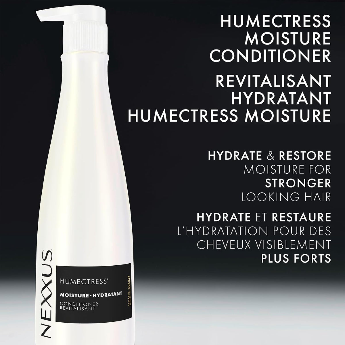 HUMECTRESS Conditioner for Ultimate Moisture for Dry Hair Powered by POLYSOFT HYDRATOR Technology with Tri-Lipids 13.5 Oz