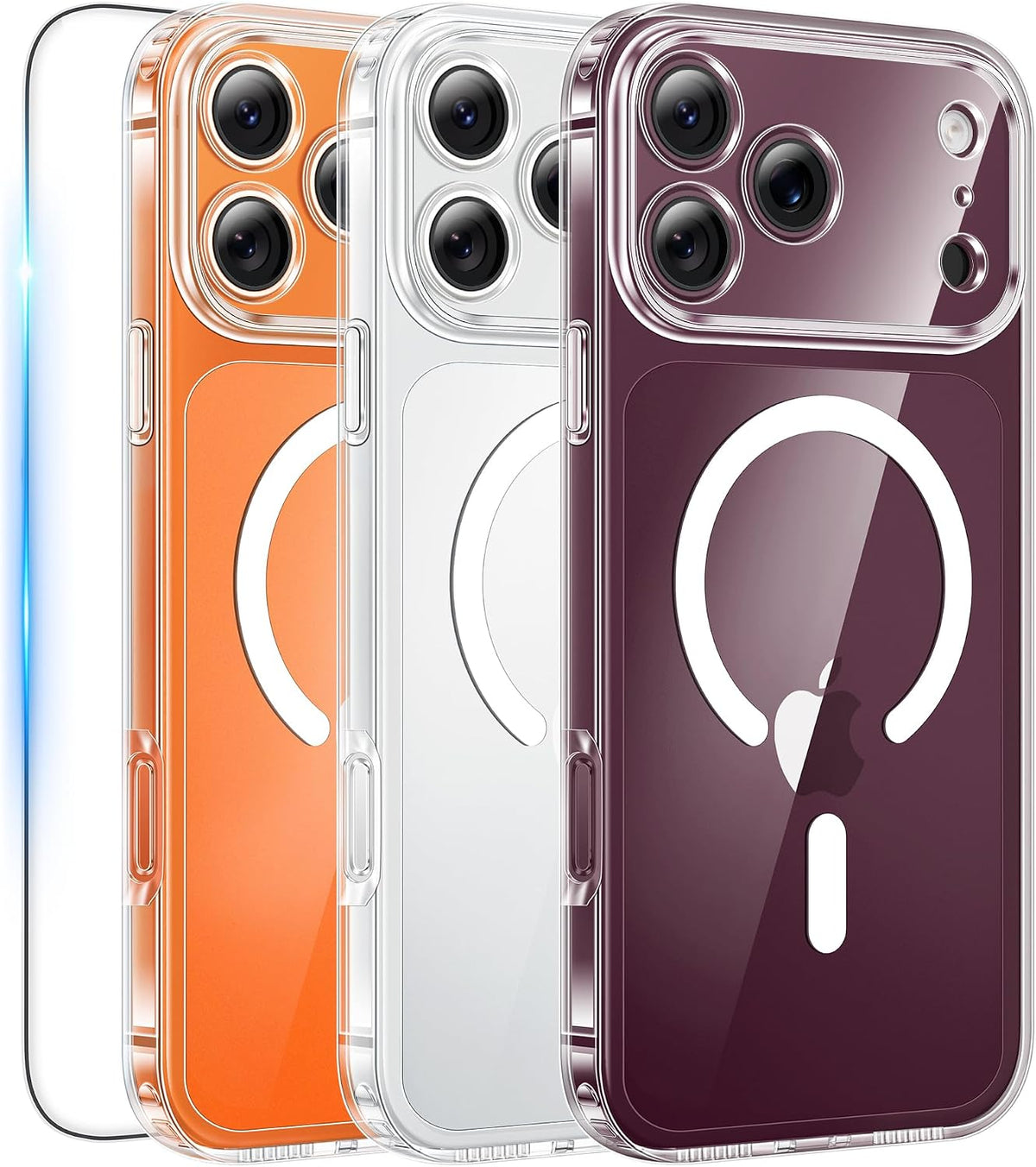 Magnetic for Iphone 18 Pro Max Case/17 Pro Max Case, Clear