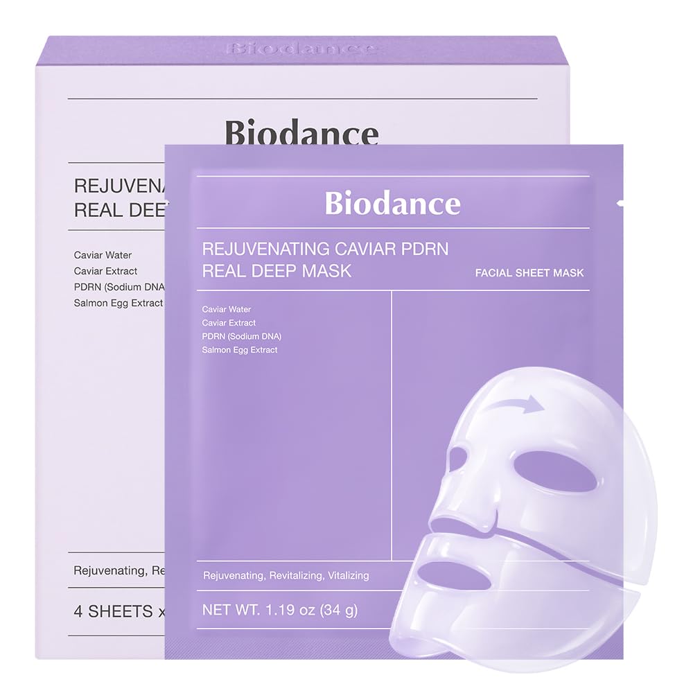 Bio-Collagen Real Deep Mask for Hydrating & Plumping (4Ea)