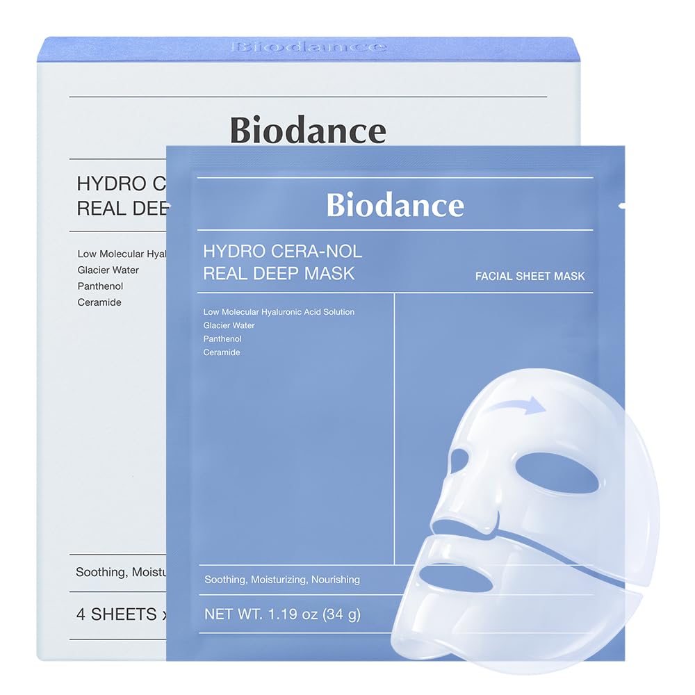 Bio-Collagen Real Deep Mask for Hydrating & Plumping (4Ea)
