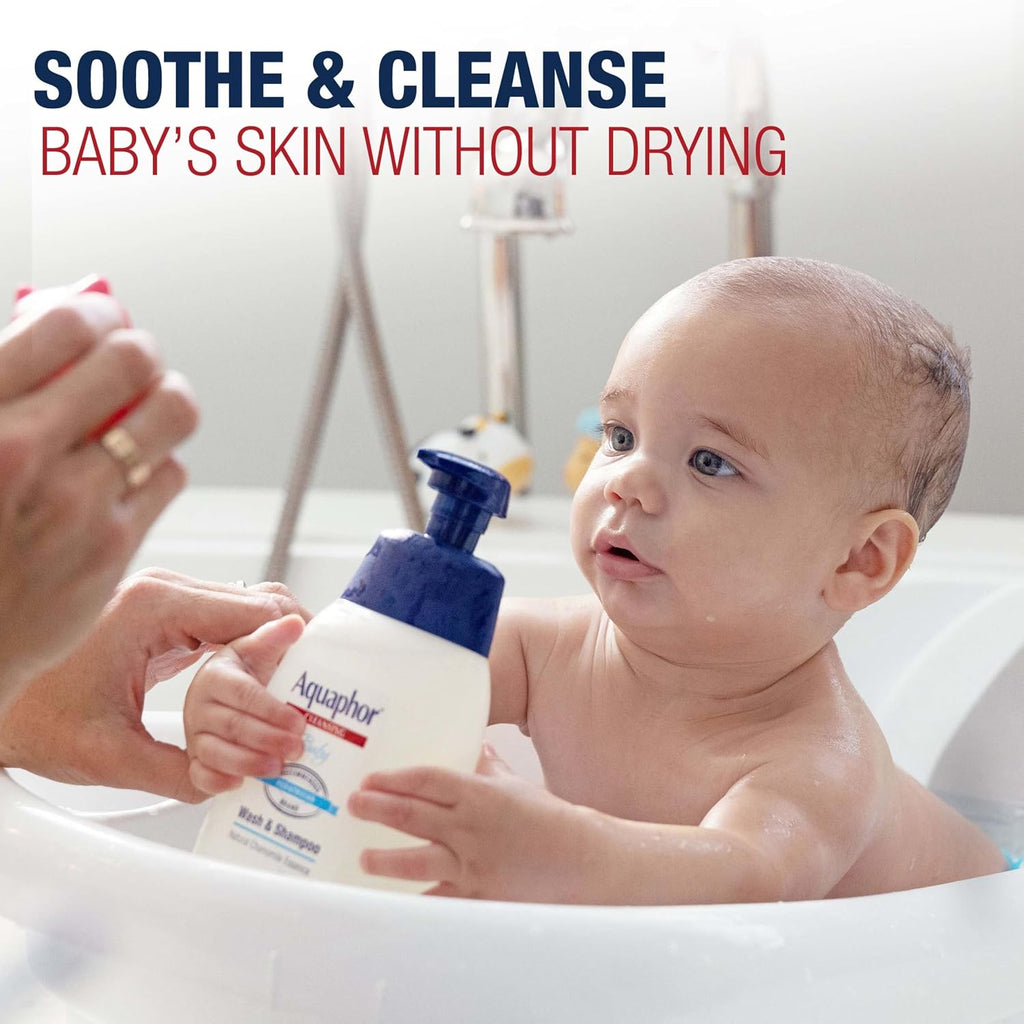 Baby Body Wash and Shampoo, 25.4 FL OZ