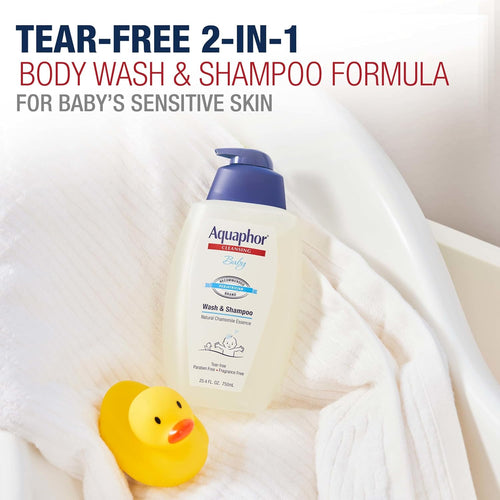 Baby Body Wash and Shampoo, 25.4 FL OZ