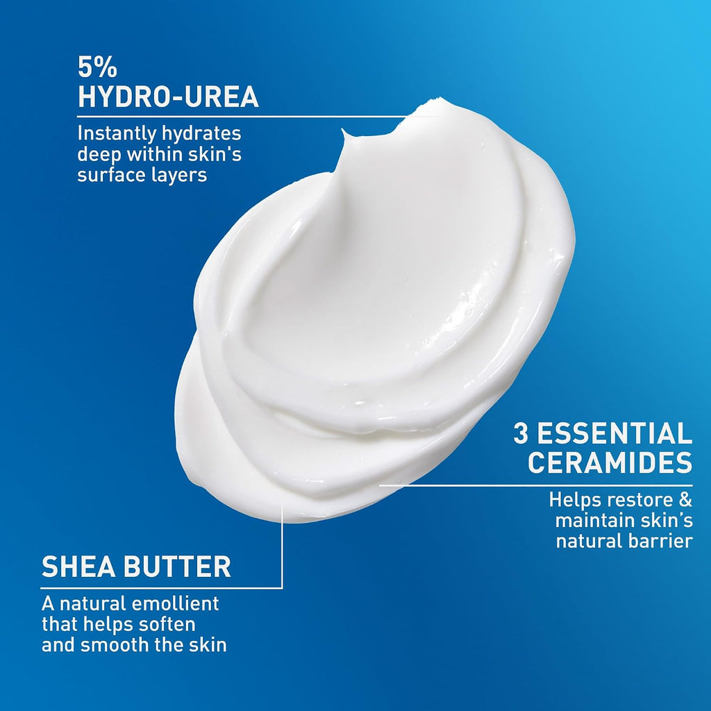 Intensive Moisturizing Cream with Shea Butter for Dry Skin, 19Oz