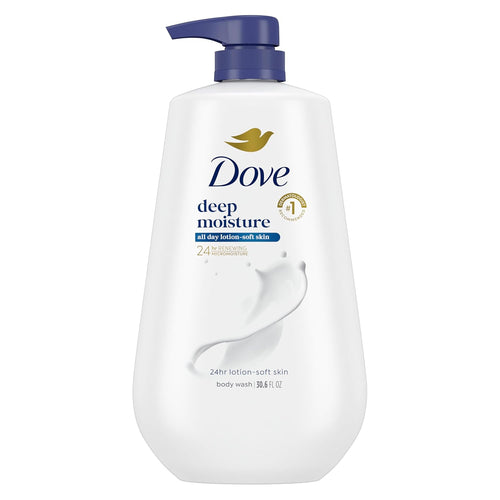 Deep Moisture Body Wash, 30.6 Oz Pump, Sulfate Free