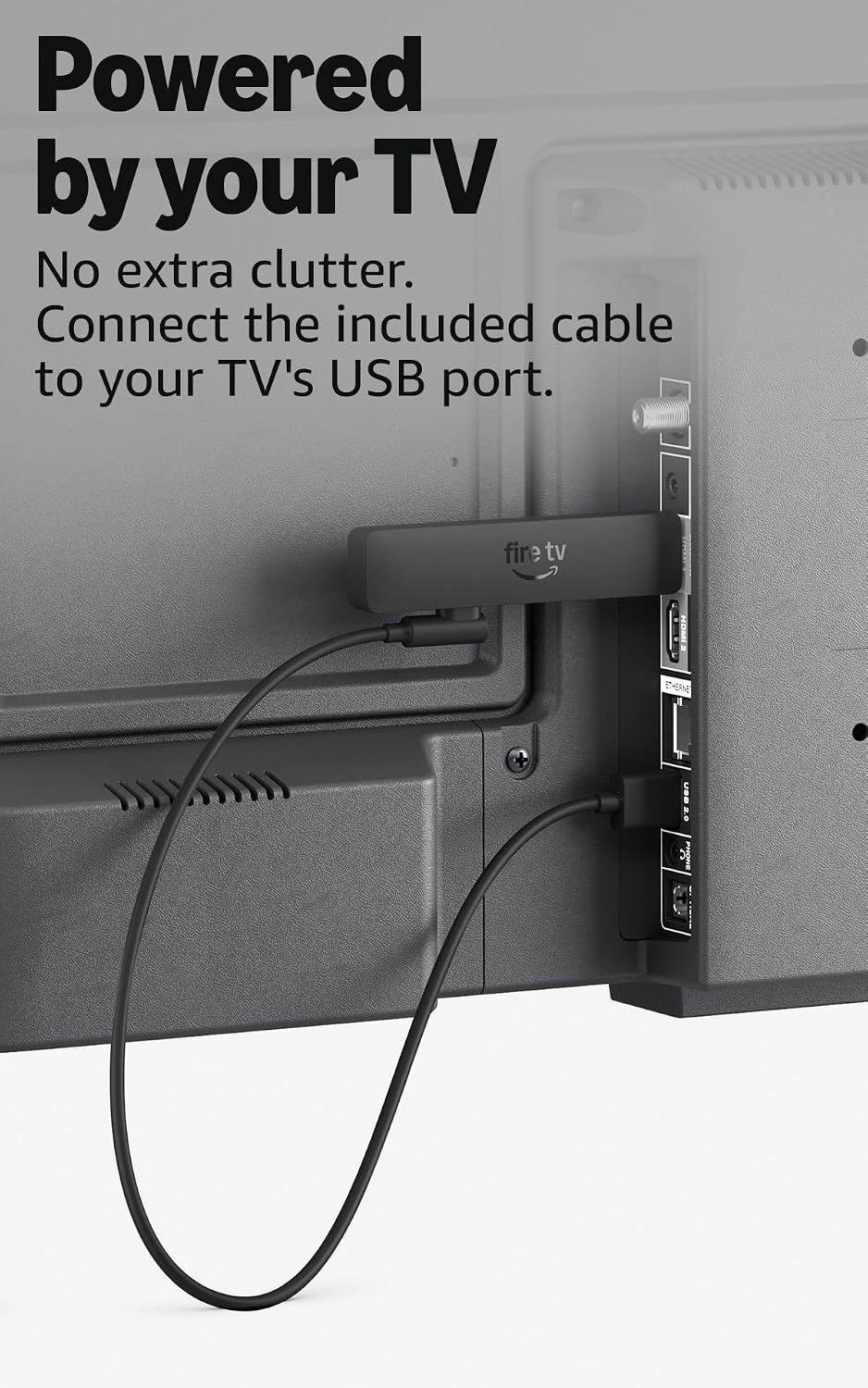 Fire TV Stick HD (Newest Model), Free & Live TV, Alexa Voice Remote, Powered by the TV, Effortless Setup, Find Shows Faster with Alexa+