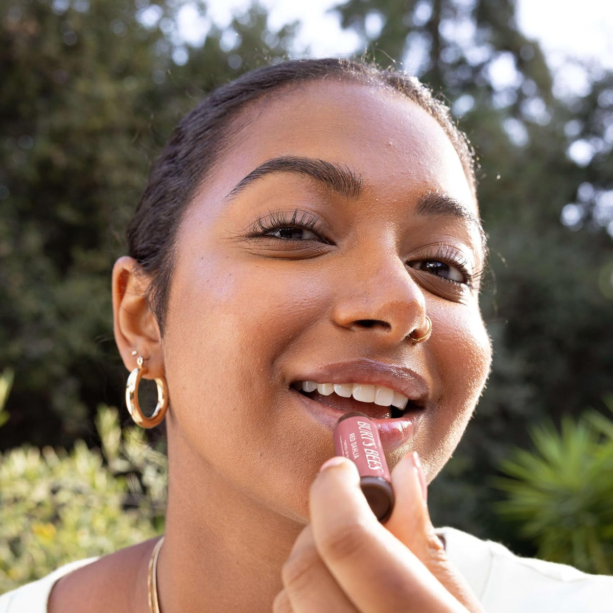 Tinted Lip Balm, Red Dahlia, 0.15 Oz.