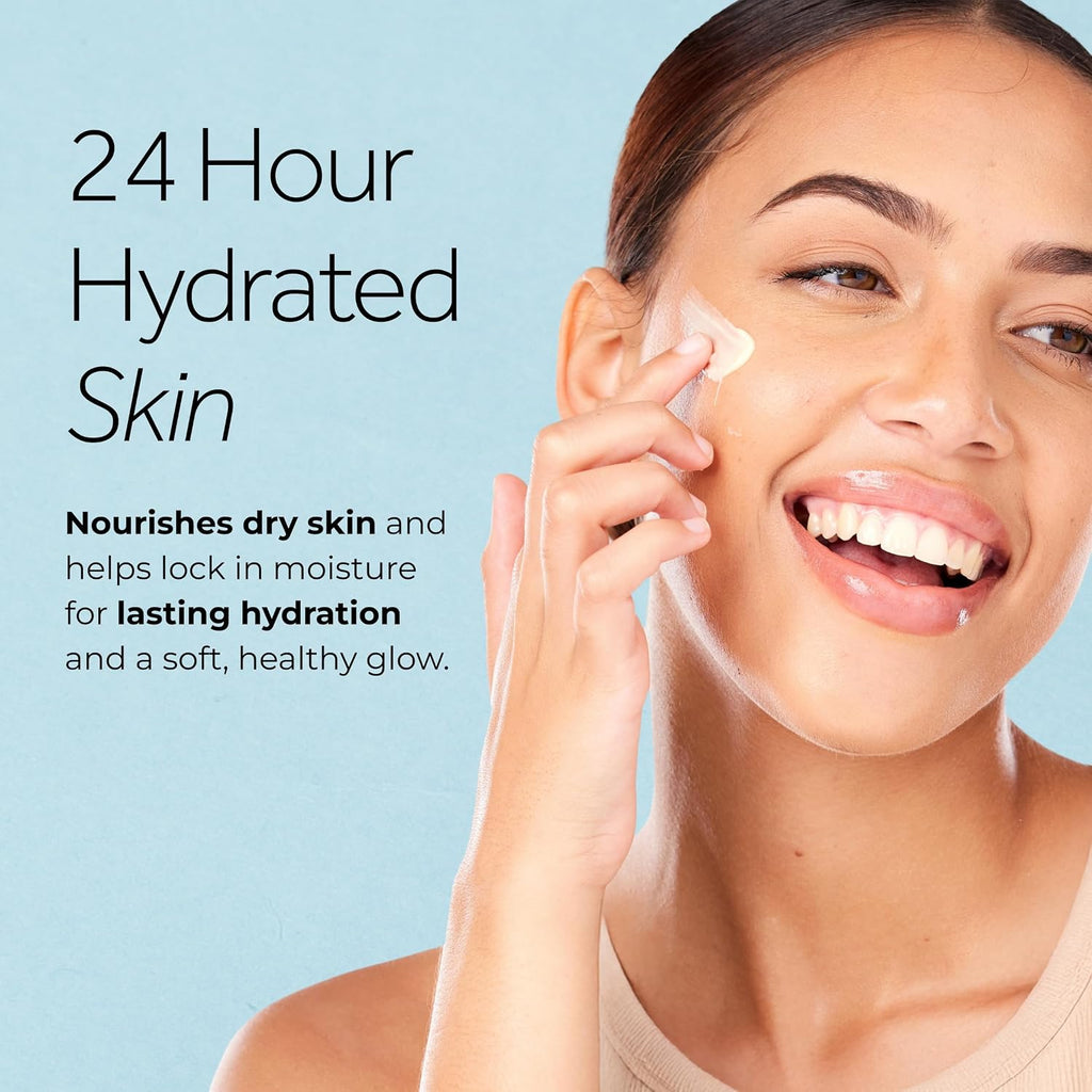 Nourishing Moisturizing Cream, Crema S, Fragrance Free, Ivory, 14.1 Oz