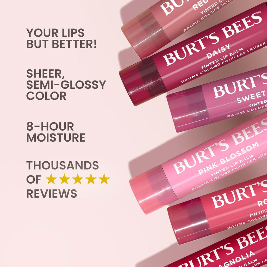 Tinted Lip Balm, Red Dahlia, 0.15 Oz.