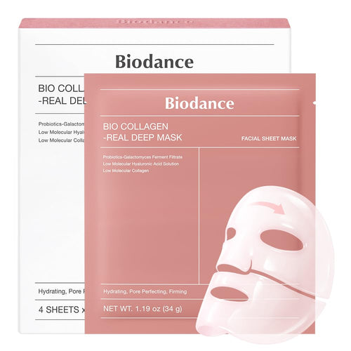 Bio-Collagen Real Deep Mask for Hydrating & Plumping (4Ea)