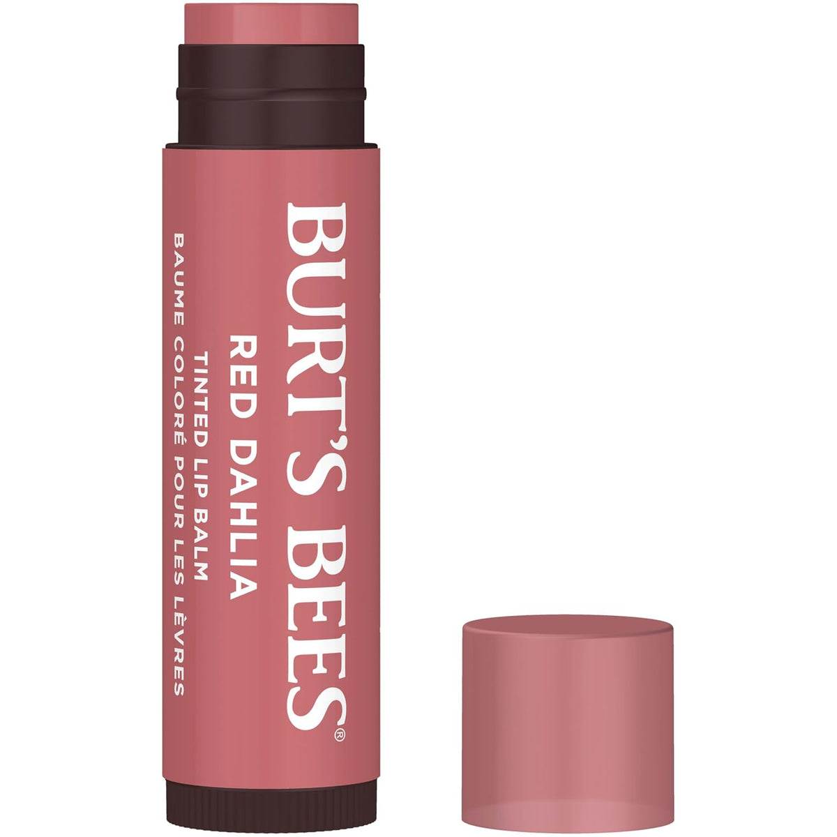 Tinted Lip Balm, Red Dahlia, 0.15 Oz.