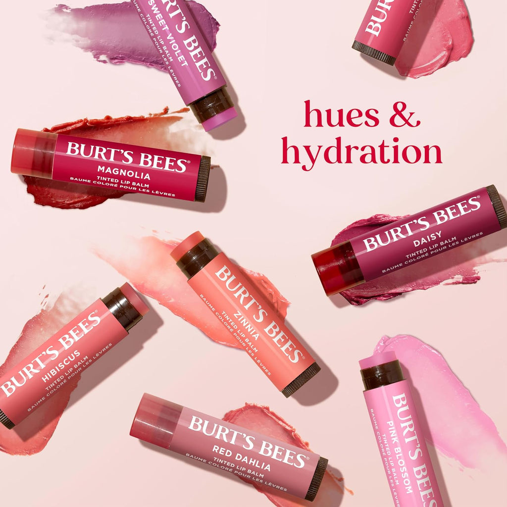 Tinted Lip Balm, Red Dahlia, 0.15 Oz.